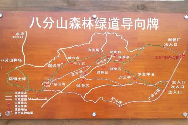 江夏八分山徒步线路地图2022